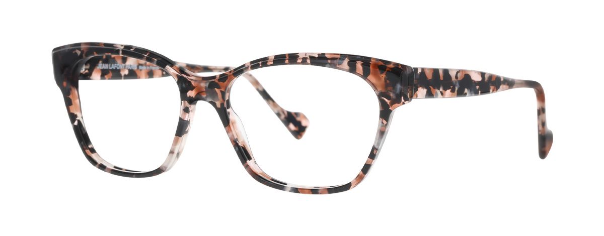 Jean Lafont Sunglasses BOND 019 Silver Orange Rectangle Frames with Gray Lenses NIAGARA 3197 main image 2